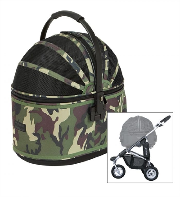AIRBUGGY HONDENBUGGY COT S PLUS CAMOUFLAGE 96X58X99 CM AIRBUGGY VERVOERSBOX HOND